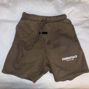 Essentials fear of god sweat shorts XXS